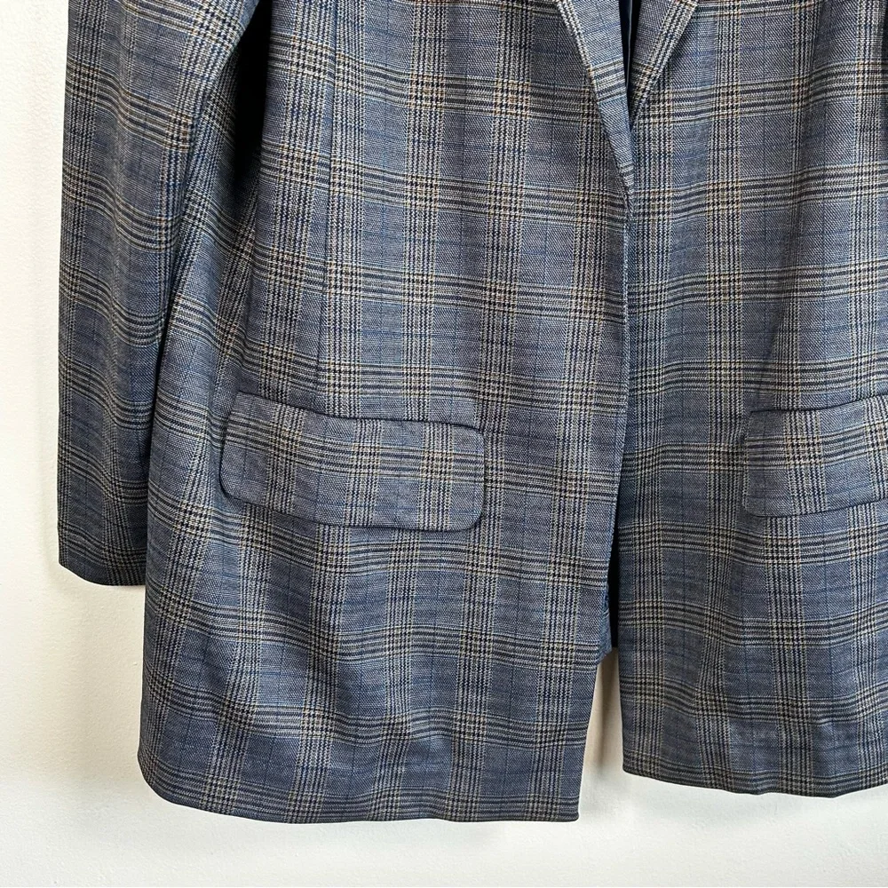 liverpool jayson boyfriend blazer blue khaki 1x‎ Women’s NWT